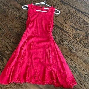 Red Atar’d State Dress